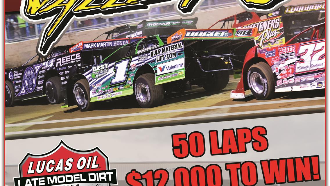 Lucas Oil Late Model Series set to return Friday; Star-studded field of racers to battle for $12,000 along with RUSH Sportsman Mods