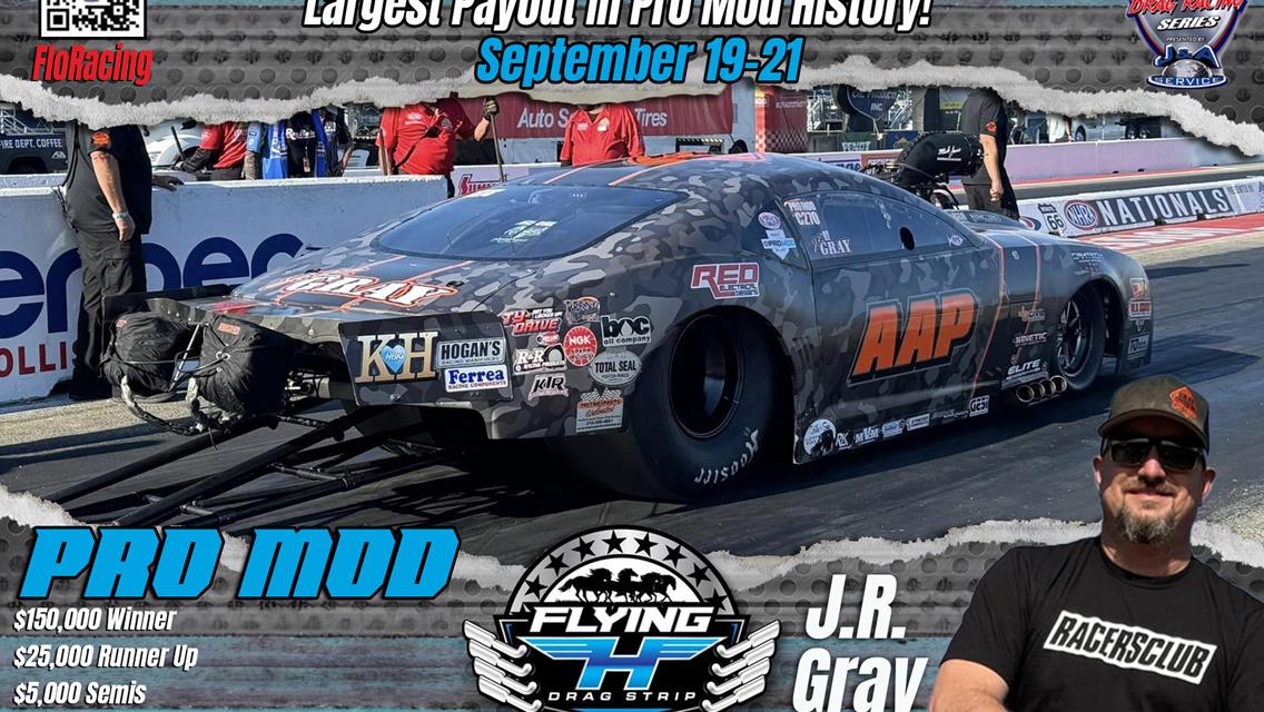 J.R. Gray, yes THE J.R. Gray, will be racing his Pro Mod at Smack Down 2024!!