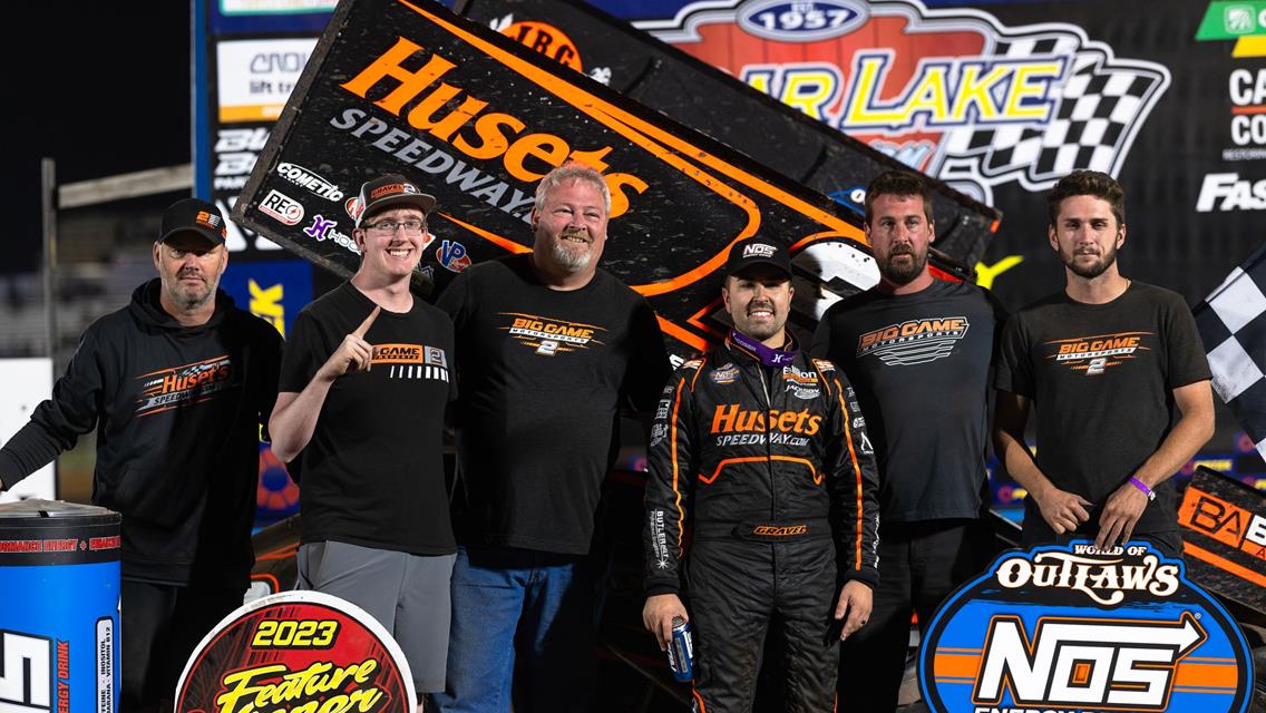 Big Game Motorsports and Gravel Continue Hot Streak With Win at Cedar Lake Speedway