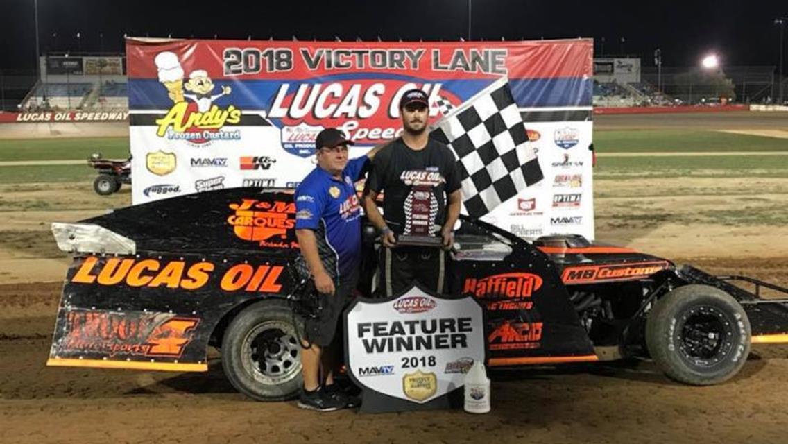 Sheets wins USRA Modified thriller as Woods, Cornell and Jackson also prevail at Lucas Oil Speedway