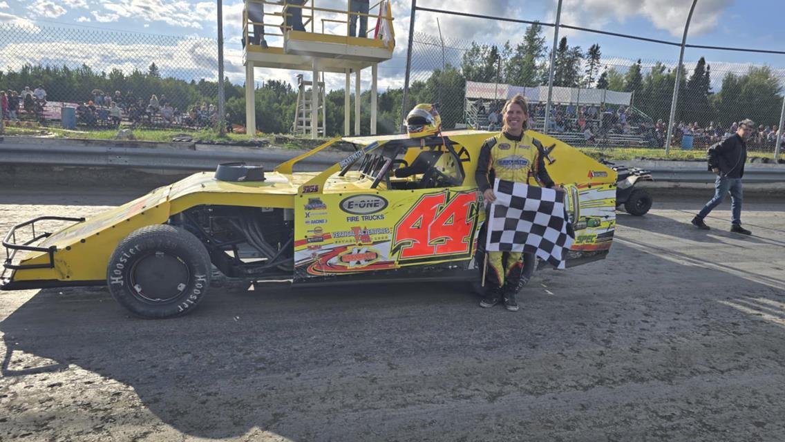 Hunter, Madoc, Bryson, Take Feature Wins, Audette Claims Dash