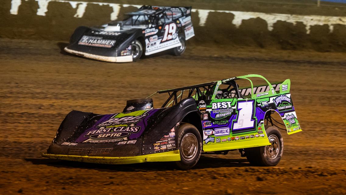 Florence Speedway (Walton, KY) – Lucas Oil Late Model Dirt Series – North/South 100 – August 8th-10th, 2024. (Heath Lawson Photo)