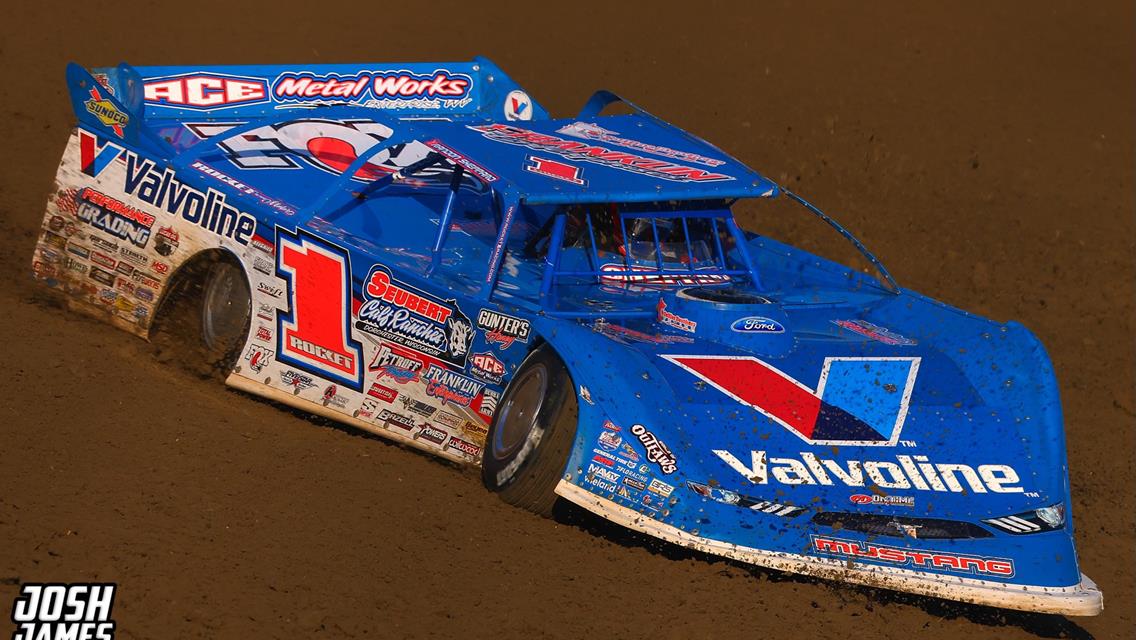 Volusia Speedway Park – World of Outlaw Late Model Series – DIRTcar Sunshine Nationals – January 24-25th, 2025. (Josh James Artwork)