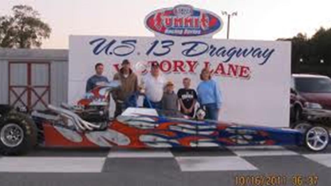 2013 POINT CHAMPIONS CROWNED SUNDAY AT THE U.S. 13 DRAGWAY