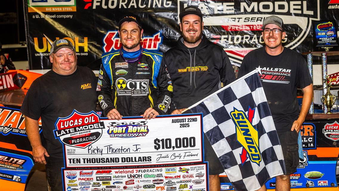 Port Royal Speedway (Port Royal, PA) – Lucas Oil Late Model Dirt Series – The Rumble by the River – August 22nd-23rd, 2025. (Heath Lawson photo)