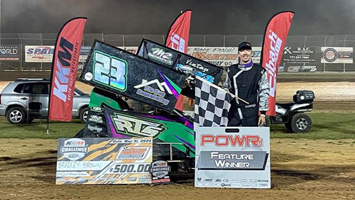 Brexton Busch and Bradley Brown Each Win in KKM Challenge Preliminary Night Two Support