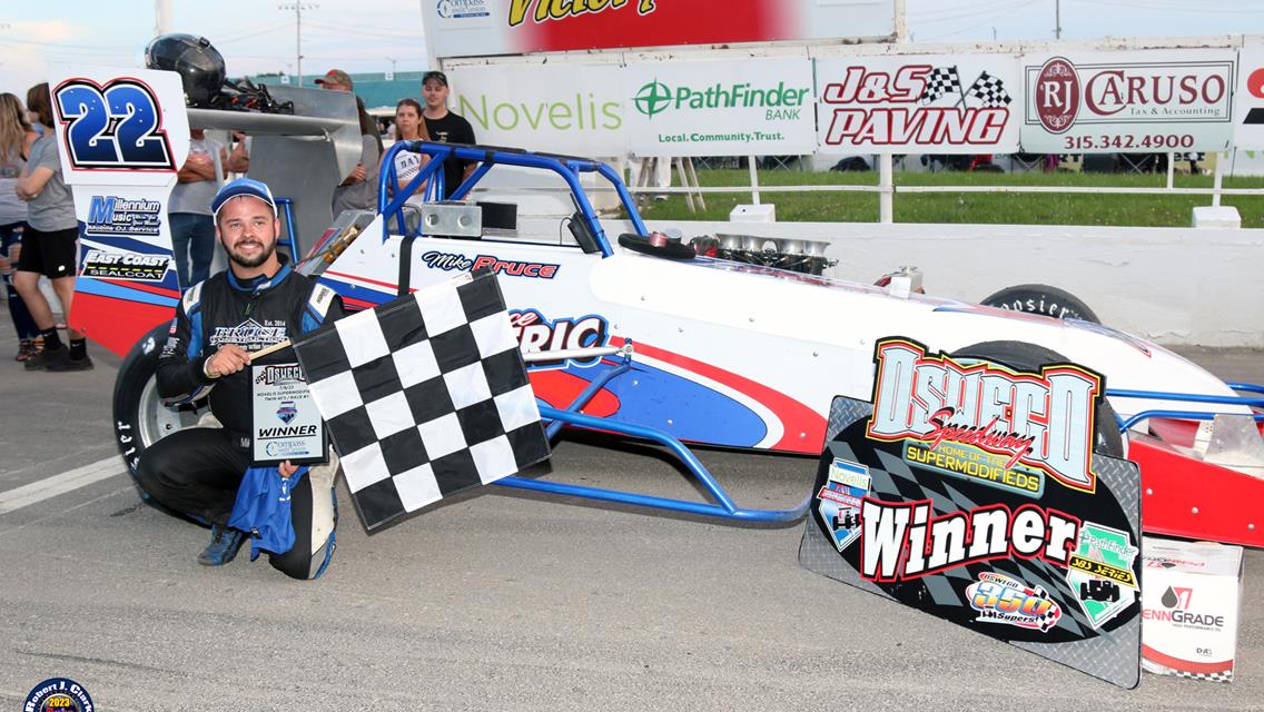 Jim Shampine Memorial ‘Battle for Bruce’ to Pay $5,022 to Win Saturday at Oswego Speedway