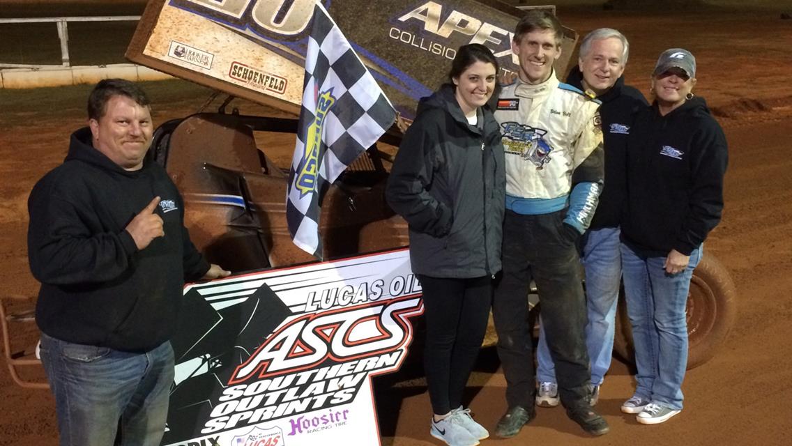 Brian Bell Scores with ASCS/SOS at Deep South Speedway