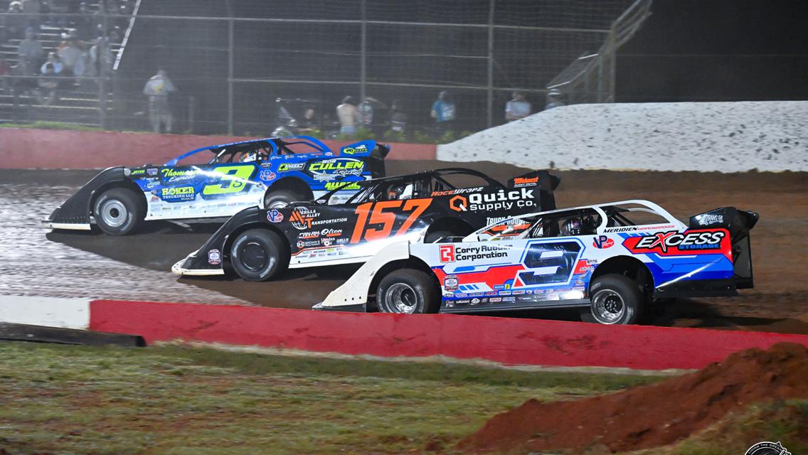 Talladega Short Track (Eastaboga, AL) – World of Outlaws Late Model Series – Alabama Gang 100 – April 26th, 2025. (Simple Moments Photography)
