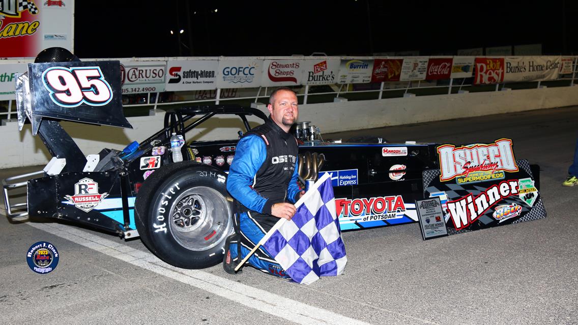 Shullick Scores 20th Career Novelis Supermodified Feature Win in Dominant Fashion