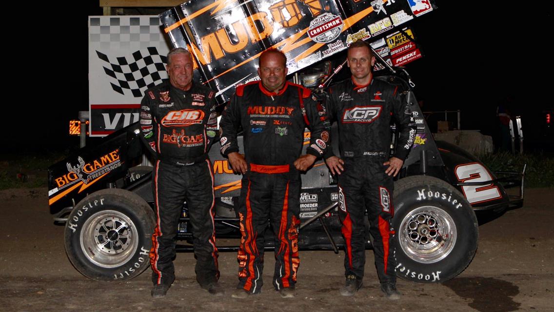 Lasoski Captures National Sprint League Debut at Mason City Motor Speedway