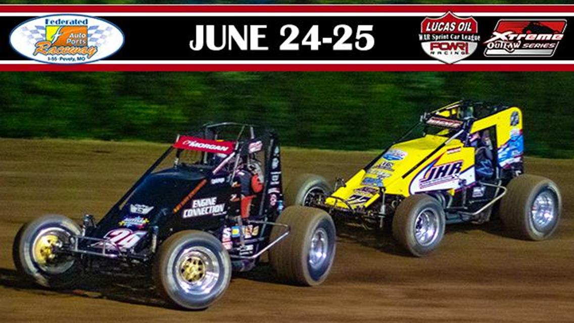 POWRi WAR &amp; Xtreme Outlaw’s Prepare for I-55 Raceway Firecracker Faceoff