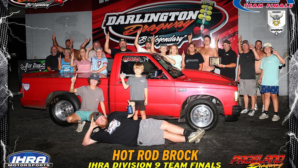 Boyere, Brock, Pruett and Jenkins win Thursday Gamblers at IHRA Division 9 Summit Team Finals