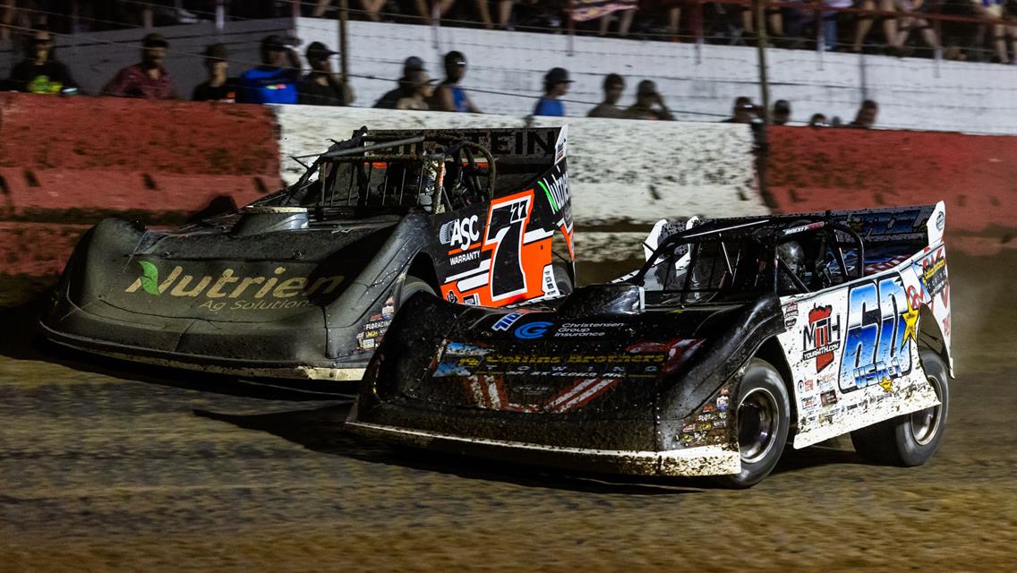 Batesville Motor Speedway (Locust Grove, AR) – Lucas Oil Late Model Dirt Series – Topless 100 – August 15th-16th, 2025. (Heath Lawson Photo)
