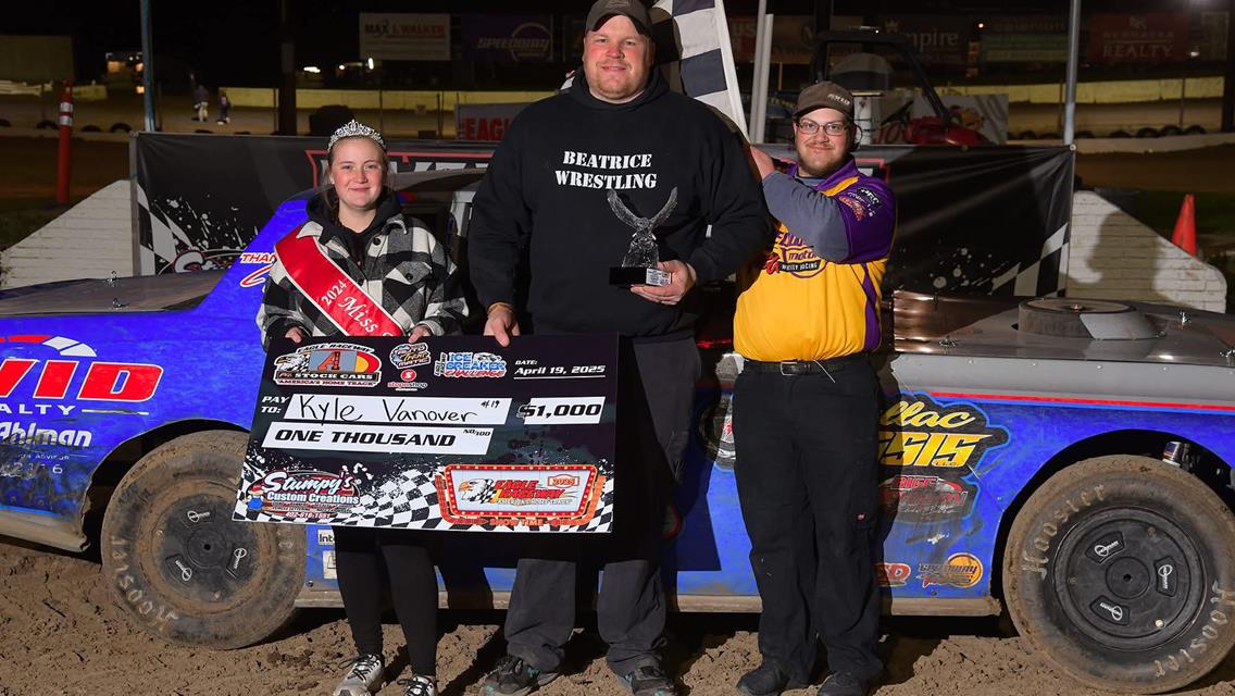 Vanover & Kinsley Add Another Pair of Wins