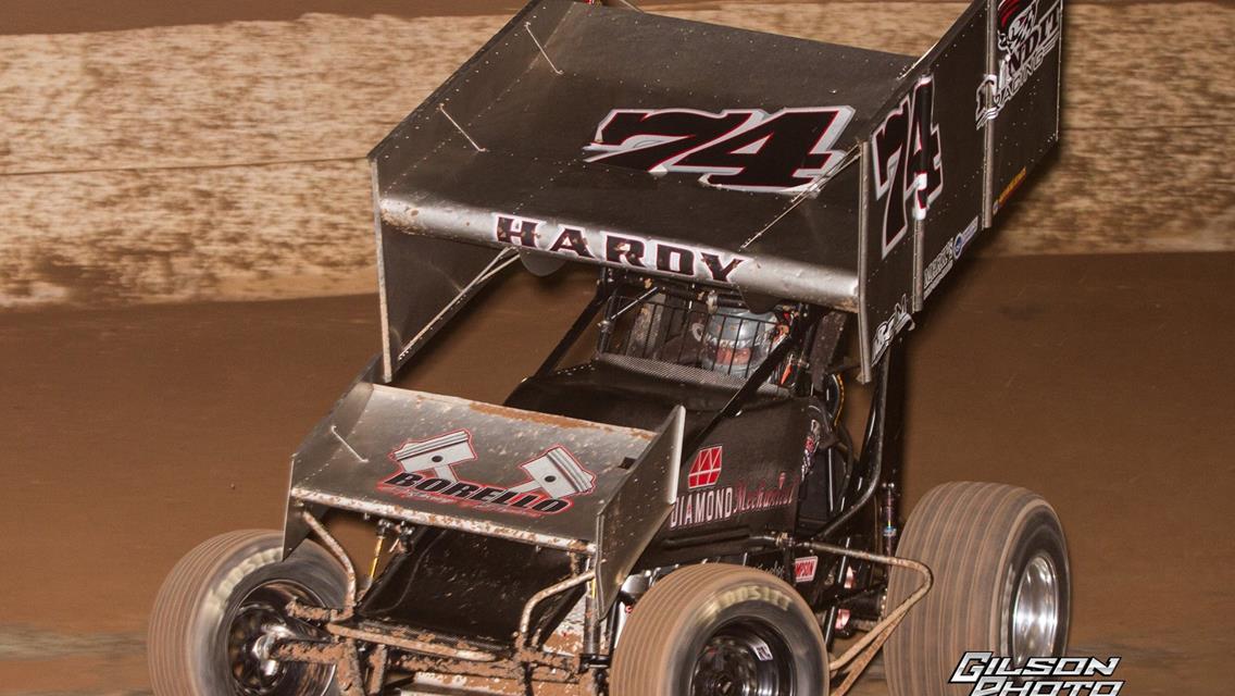 Colton Hardy Charges to 2nd Place Finish at Arizona Speedway