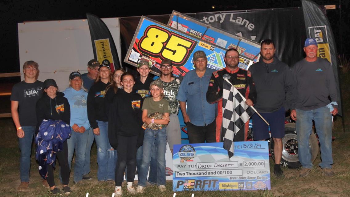 DAGGETT SECURES HIS FIRST WIN OF THE 2024 MICHIGAN CAT SEASON