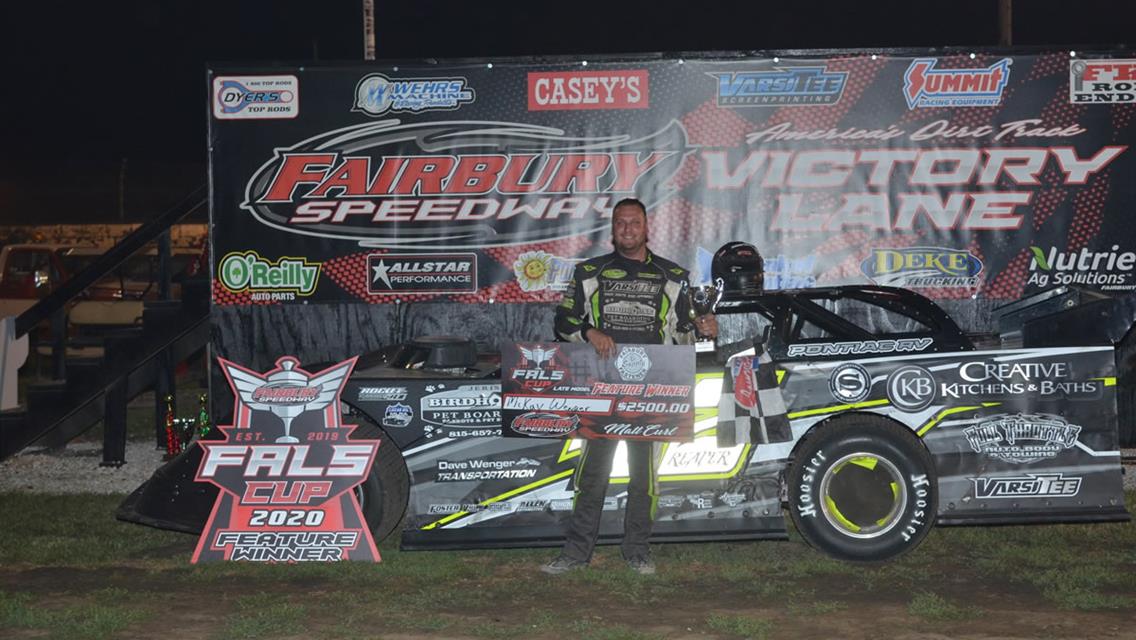 McKay Wenger tops FALS Cup field for first win of the season