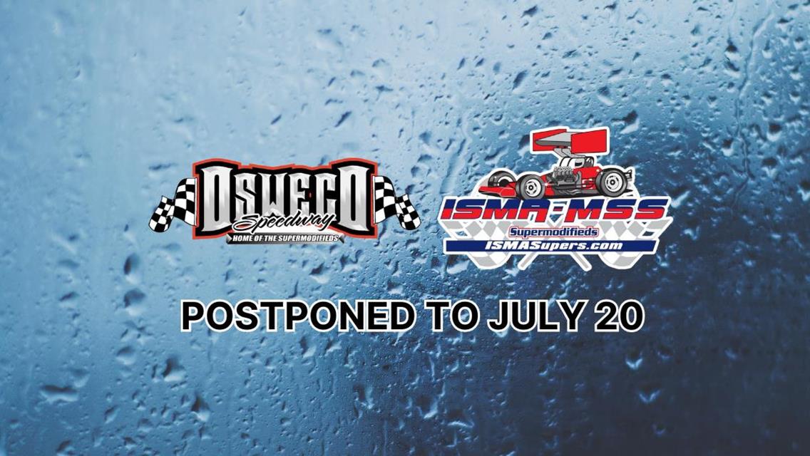 Rain Postpones Saturday&#39;s ISMA/MSS Winged Challenge to July 20th, Sets Up 2-Day &#39;Super Spectacle&#39; for Oswego Novelis Supers and Winged ISMA/MSS