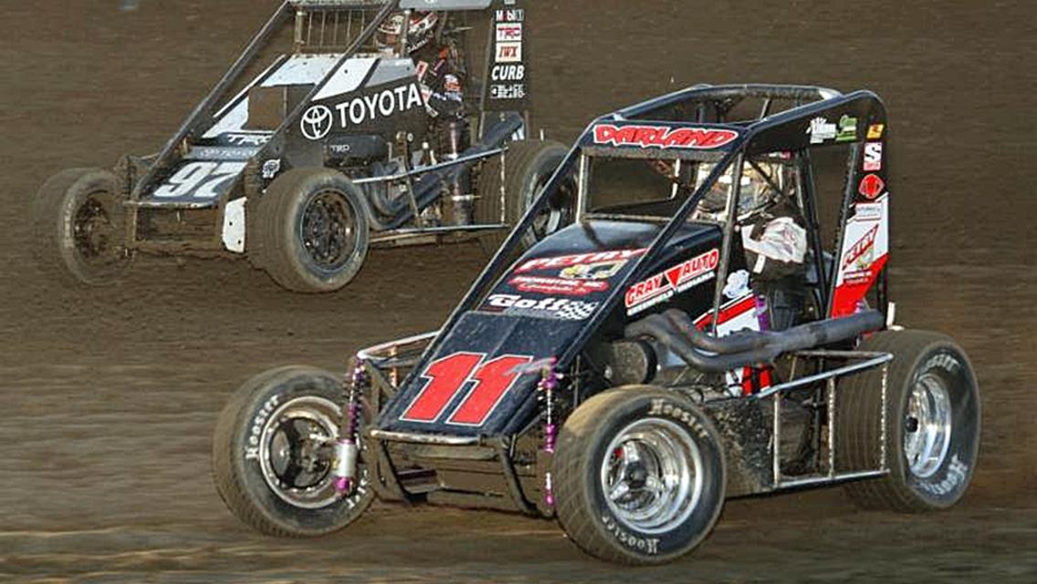 USAC National Midgets at Kokomo this weekend