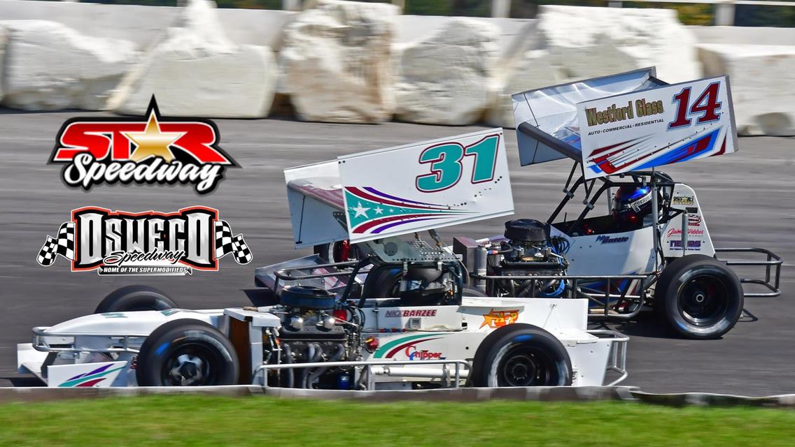Star and Oswego Speedway’s Four-Race 350 Supermodified Mini-Series Opens Saturday, May 11 with $1,947 to Win Bob Webber Sr. / Jim Martel Memorial