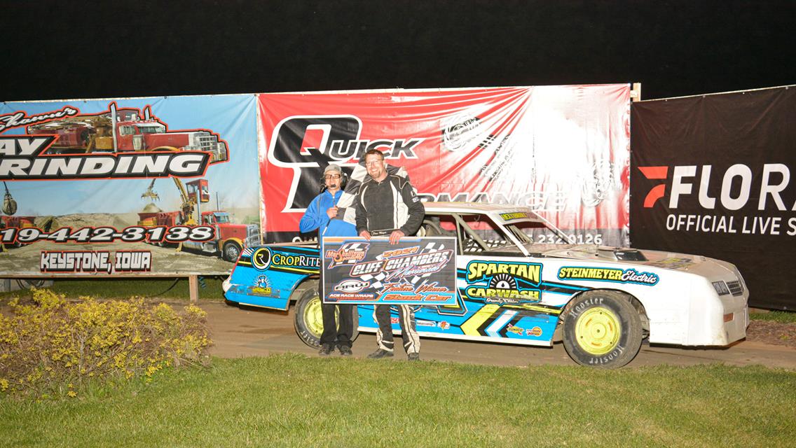 Thornton, Meyer, Peterson, Reynolds, May, and Davis, Jr. take Cliff Chambers Memorial victories