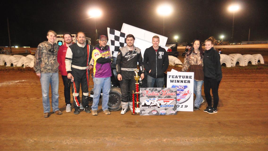 Bradley Fezard Opens NOW600 Tel-Star Weekly Racing with Win at I-30 Speedway