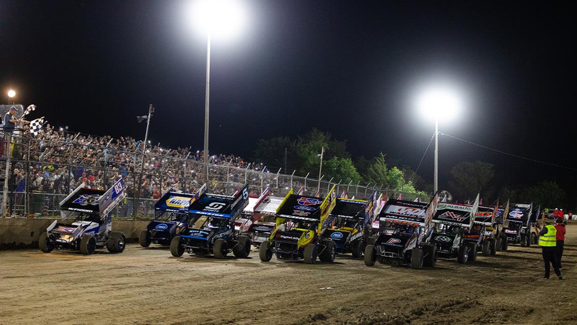 Iowa-Wisconsin Doubleheader Brings World of Outlaws to 34 Raceway, Wilmot