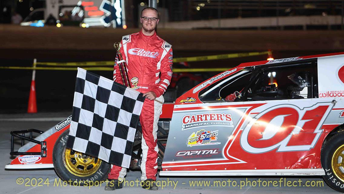 Pickett, Carter, and Filloon find first time checkers, McBirnie and Zehm return to Victory Lane