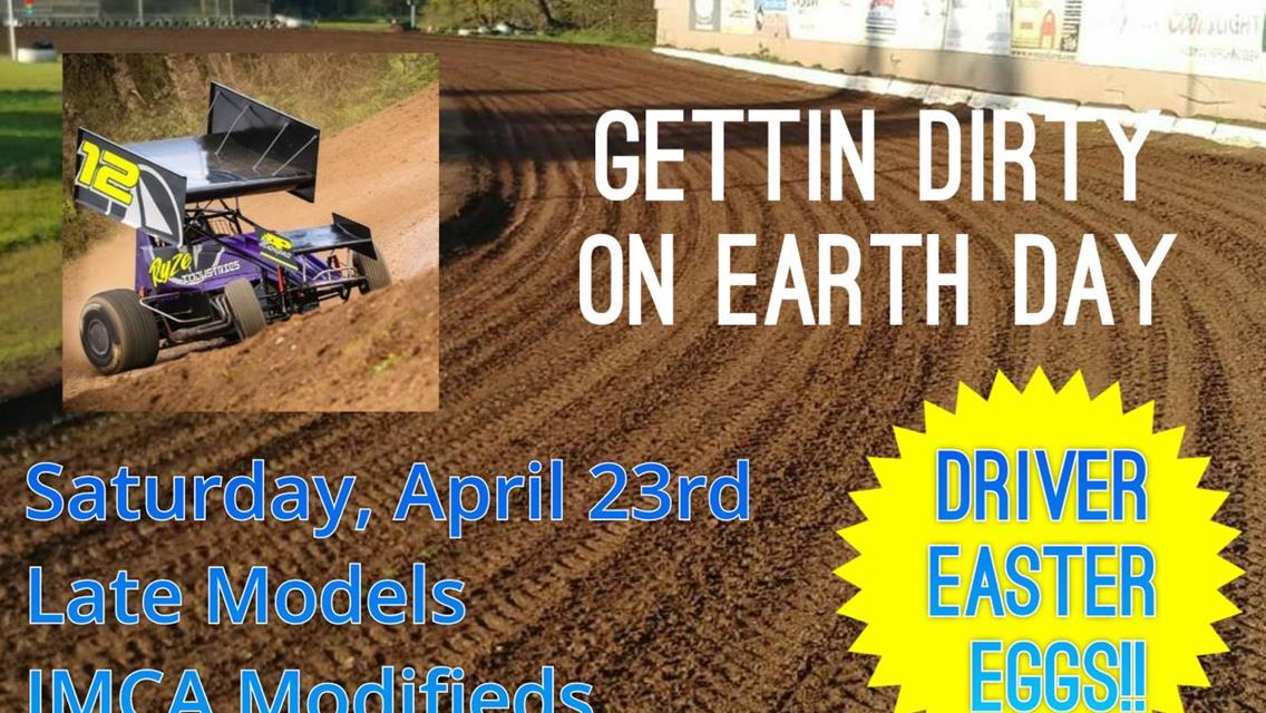 SATURDAY, APRIL 23RD RACING AND EASTER EGGS!!