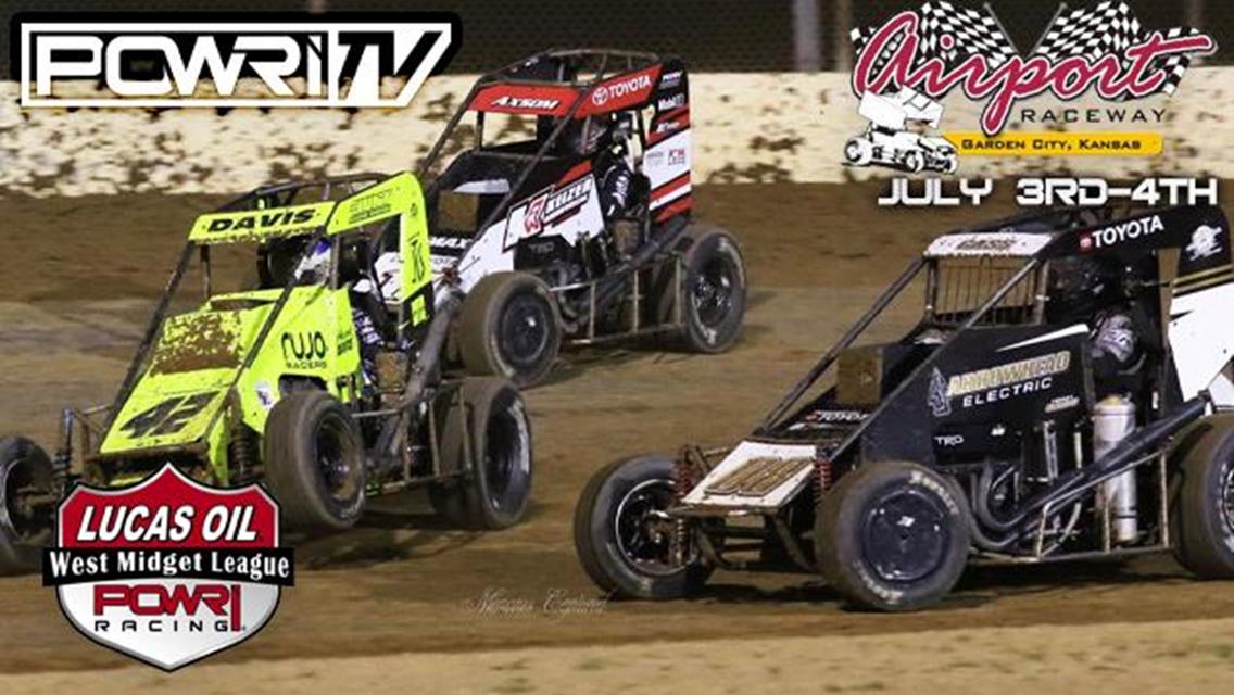 POWRi Lucas Oil West Midgets head to Airport Speedway for the 5th Annual Midget Roundup