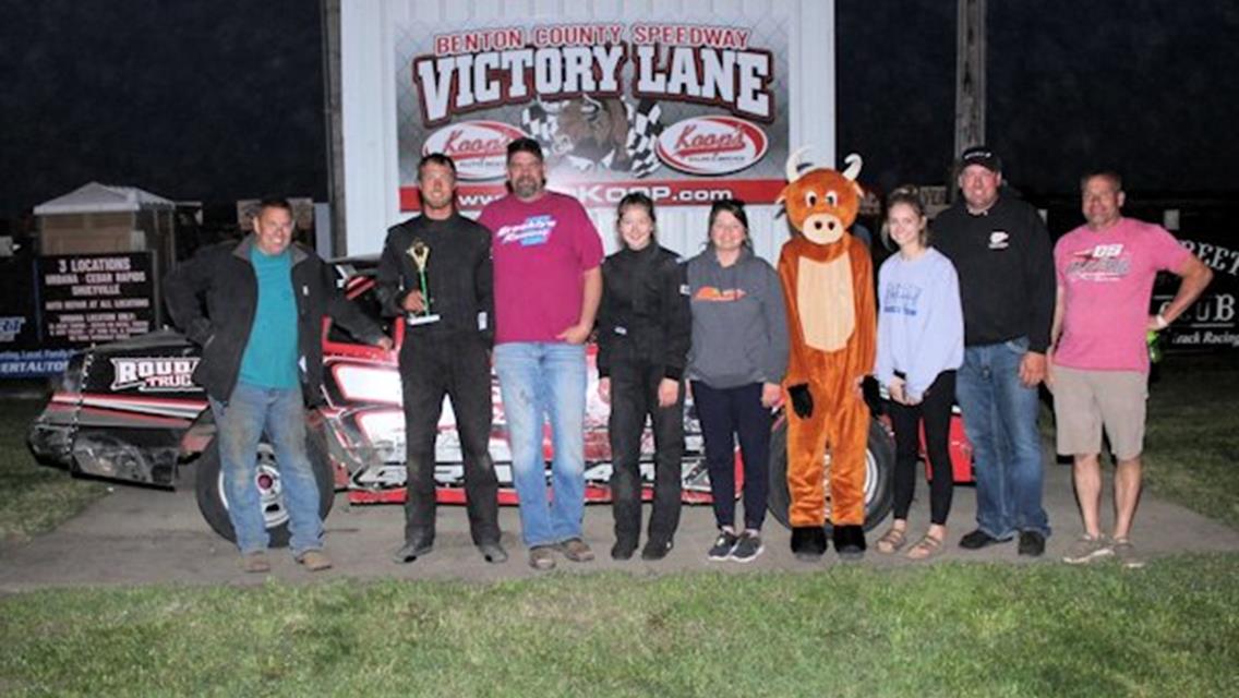 A night of firsts on memorable night at Benton County Speedway