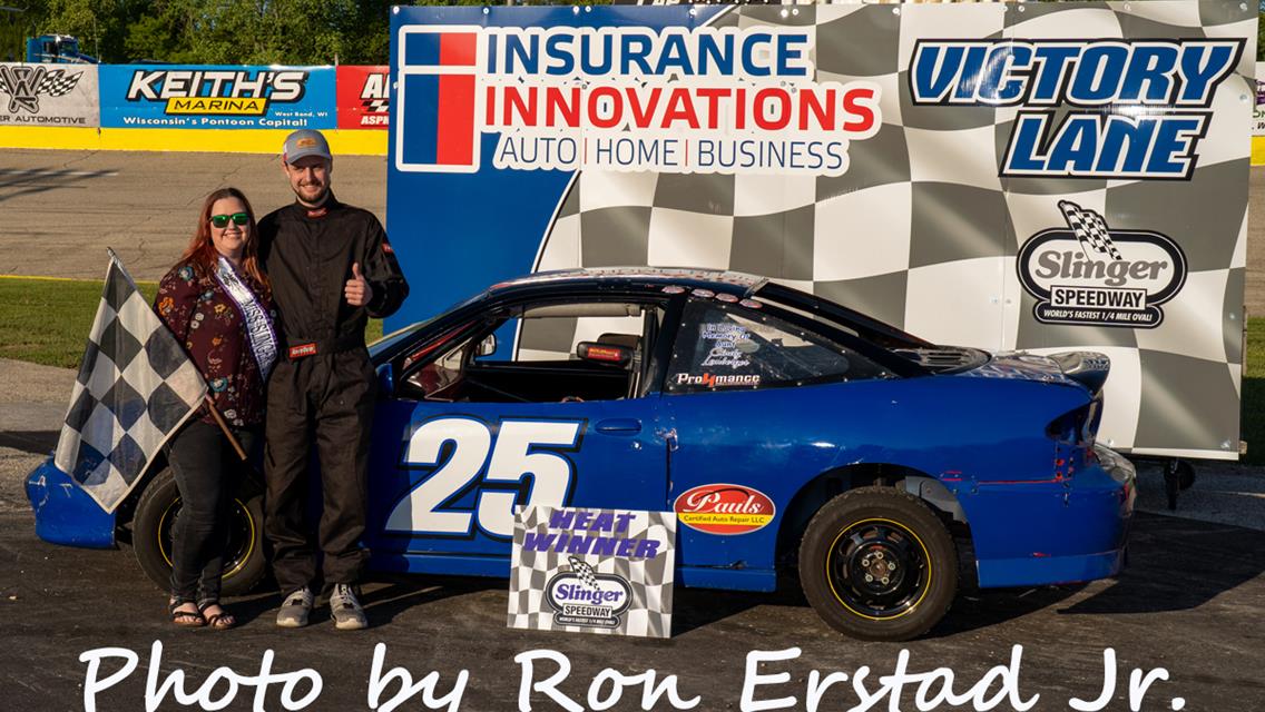 MONDEIK GETS FIRST SLINGER WIN IN MEMORIAL DAY WEEKEND