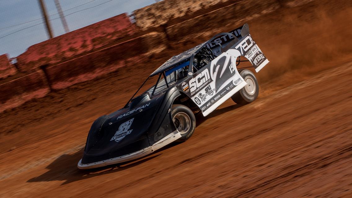 Cherokee Speedway (Gaffney, SC) – Carolina Clash Super Late Model Series &amp; Mid-East Super Late Model Series – Blue/Gray – November 17th, 2024. (Steve Moore Photo)