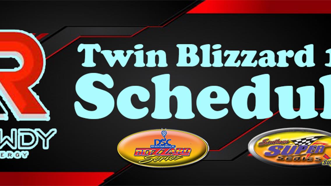Double Blizzard  2 Day Schedule with Revisions