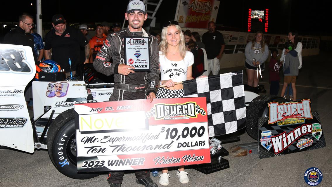 Thompson Takes Home $10,000 with First Ever Mr. Novelis Supermodified Title