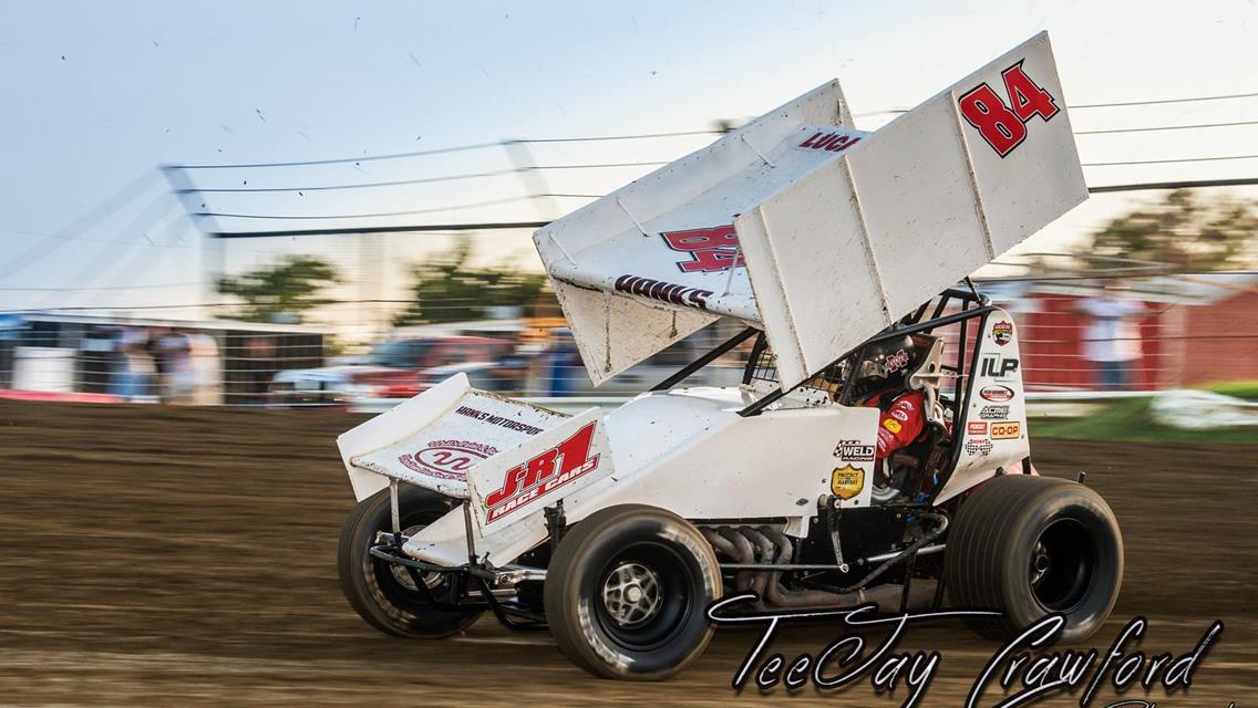 Hanks Records Hard Charger Award During National Sprint League Debut