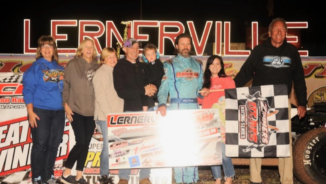Lernerville Speedway (Sarver, PA) – Zimmer’s United Late Model Series (ULMS) – Willie &amp; Conda McConnell Memorial – May 13th, 2022. (Howie Balis photo)