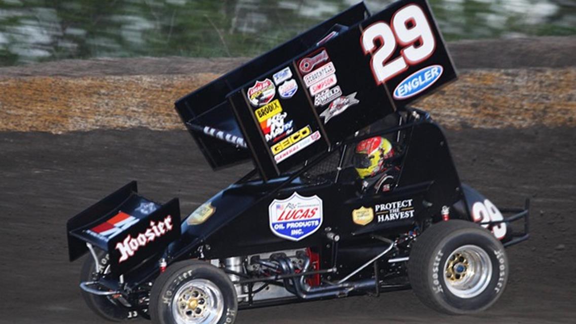 Brandon Hahn Sidelined While Leading B Main at Texas Motor Speedway