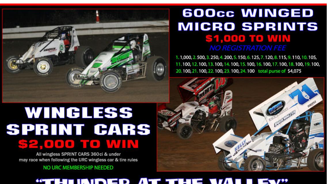 Wingless Series set for Path Valley Speedway