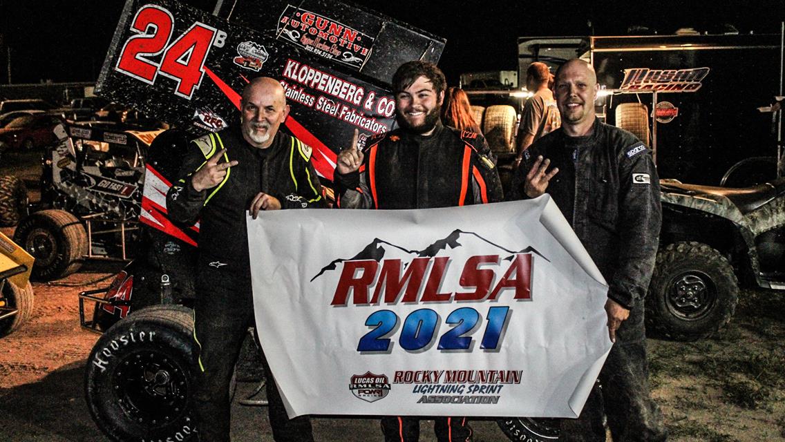 Johnny Boos Stays Un-Beatable in 2021 POWRi Rocky Mountain Lightning Sprints