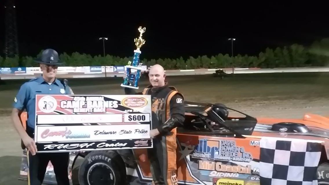 JOE WARREN SCORES THIRD WIN OF THE SEASON IN RUSH CRATE LATE MODELS