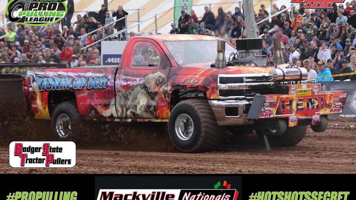 New Venue, Same Awesome Action - Mackville Nationals Hosts Hot Shot&#39;s Secret Pro Pulling League and Badger State Tractor Pullers