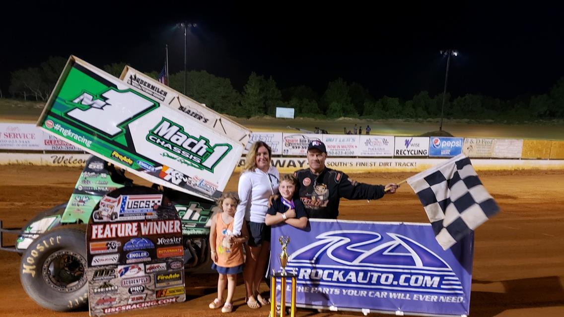 Mark Smith races to USCS win #7 of 2020 in Back to Track 3 at Southern Raceway on Friday