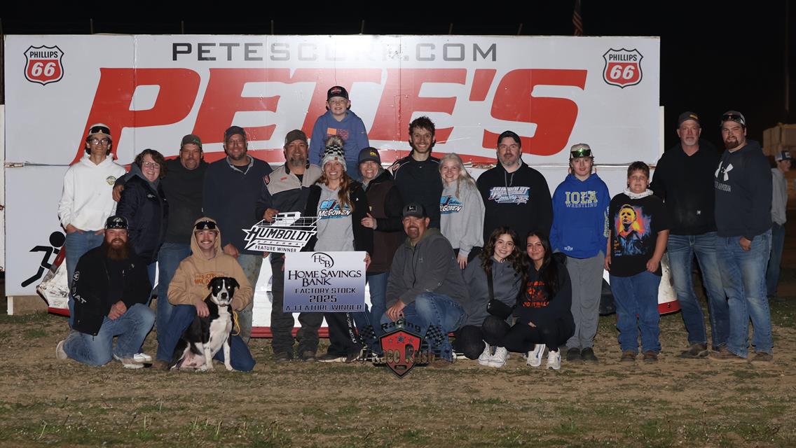 Weekly Racing results as the dirt is flying at the HUMMER