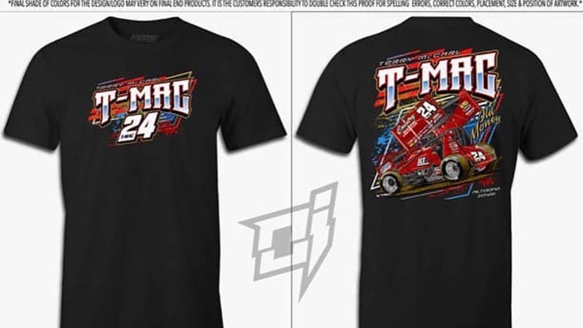 NEW TMAC 24 &quot;Old Money&quot; T-Shirts Now available at track and online.