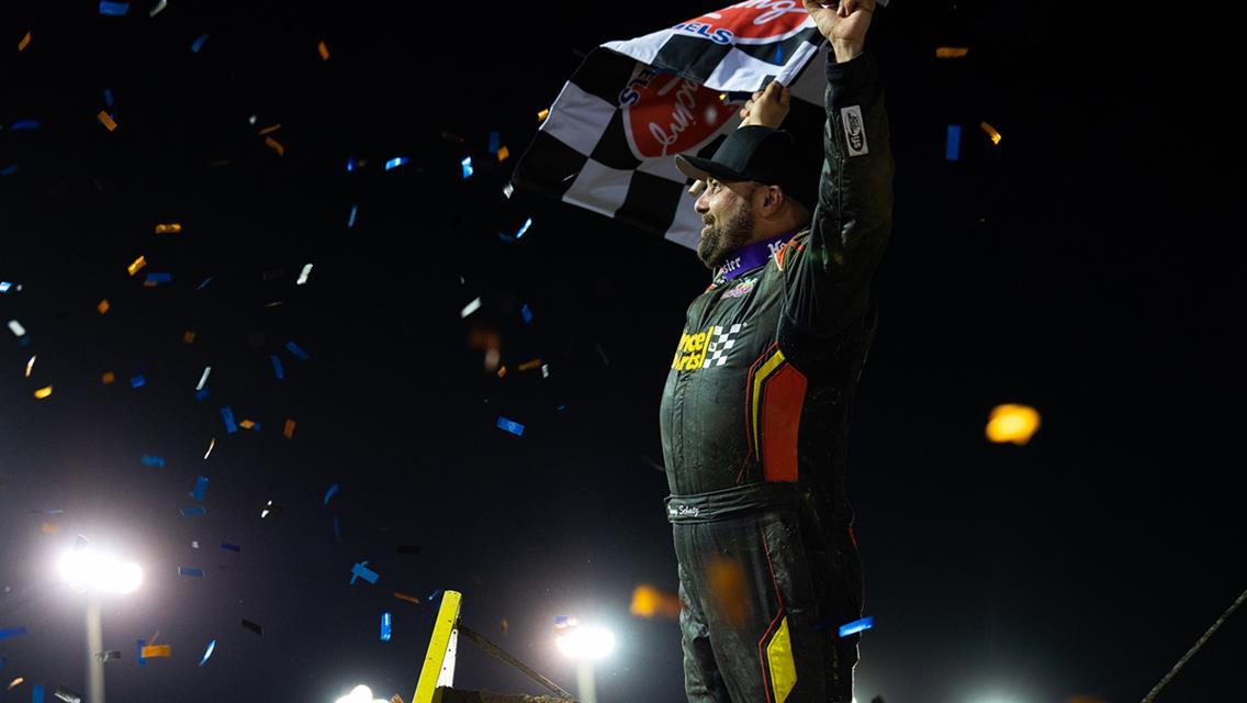 Schatz Denies Larson to Win World of Outlaws Season Opener at Volusia