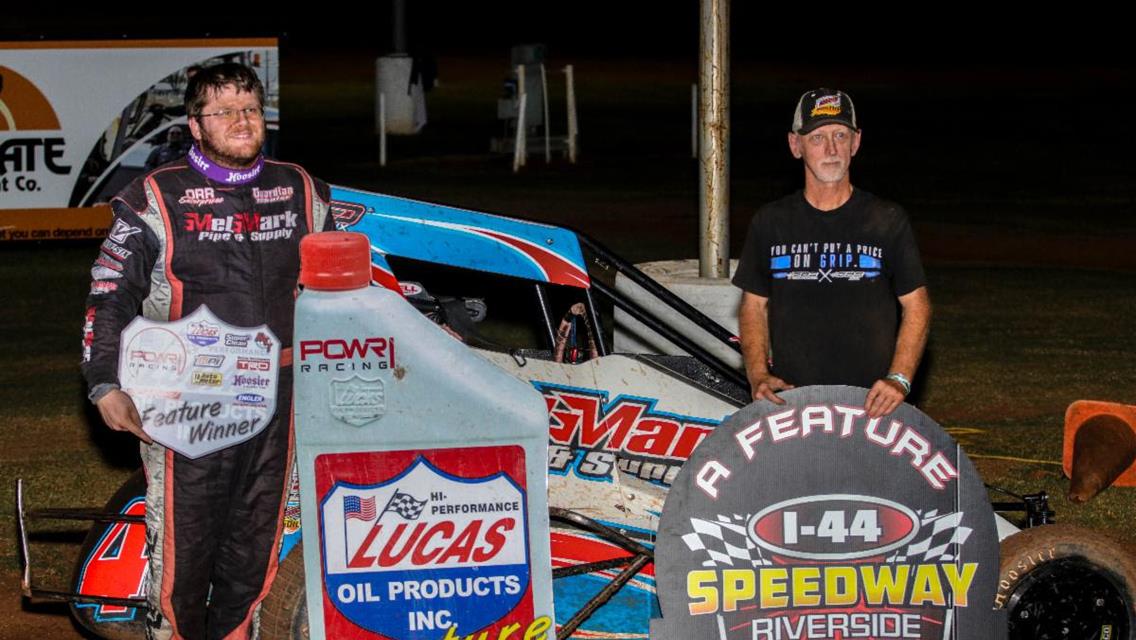 Andrew Felker Steals Second Victory of the Year with POWRi Lucas Oil West Midget League
