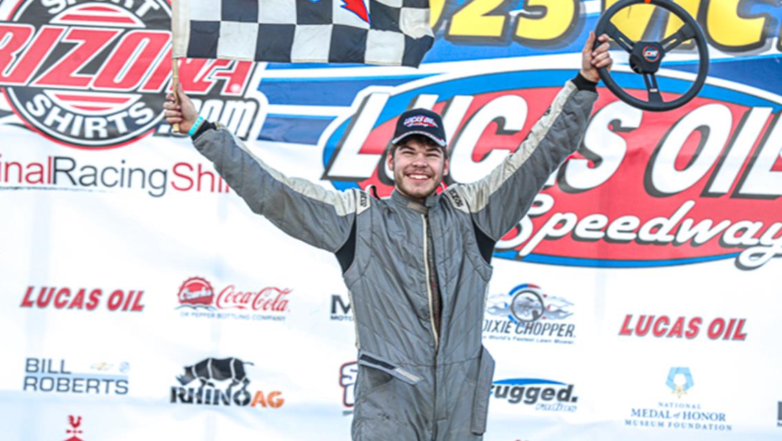 Beck grabs USRA Stock Cars victory in Lucas Oil Speedway spotlight feature as Middaugh, Gillmore, Ferris also post wins