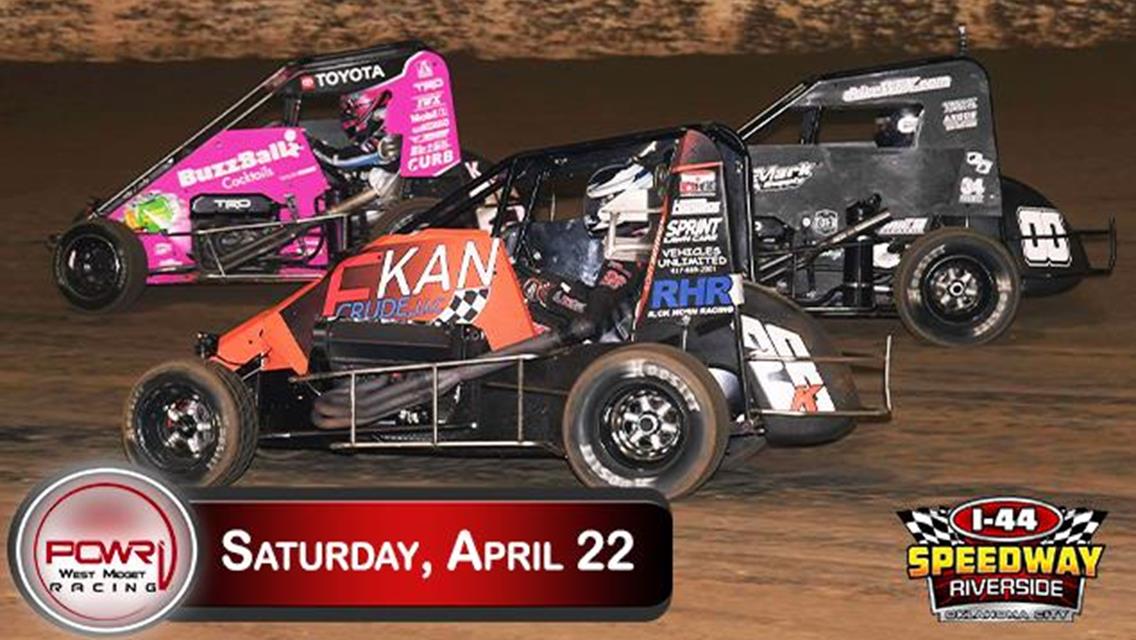 POWRi West Midget League Starts Stand-Alone Season at I-44 Riverside on April 22